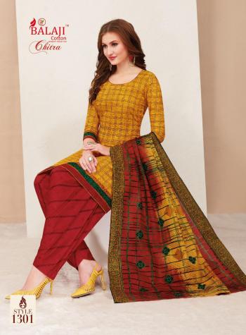 Balaji Cotton Chitra vol 24 Cotton Churidar Dress material