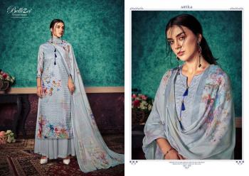 Belliza Designer Antila Pashmina Salwar kameez catalog wholesaler