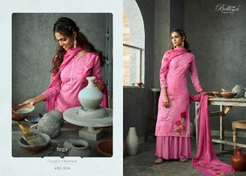 Belliza designer nakshtra Cotton Linen Salwar kameez wholesaler