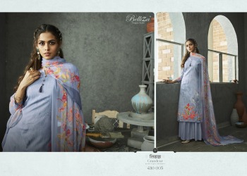 Belliza designer nakshtra Cotton Linen Salwar kameez wholesaler