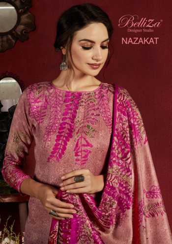 Belliza Designer nazakat pashmina Winter Woollen Salwar Kameez