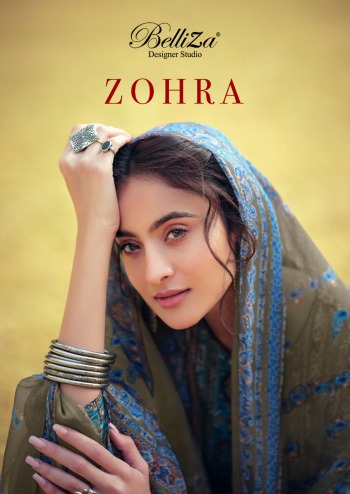 Belliza Designer Zohra Cotton Suits Catalog wholesaler