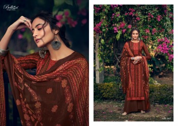 Belliza Designer Zohra Cotton Suits Catalog wholesaler