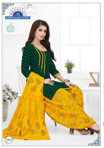 Bhansali Fab tax Aashma Patiyala vol 10 Cotton punjabi Dress