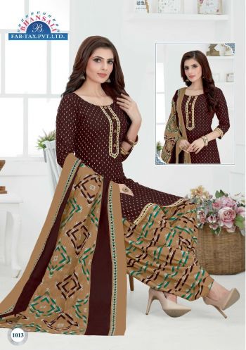 Bhansali Fab tax Aashma Patiyala vol 10 Cotton punjabi Dress