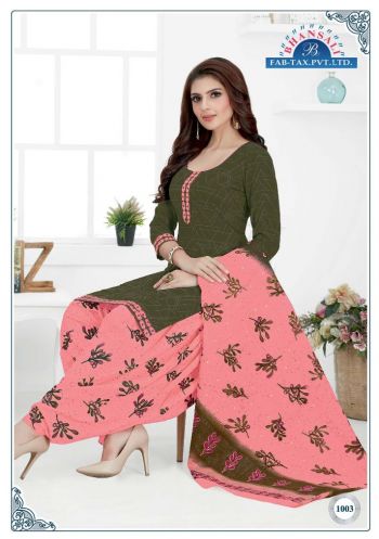 Bhansali Fab tax Aashma Patiyala vol 10 Cotton punjabi Dress