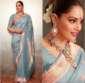 Bipasha Soft Banarasi Silk Saree wholesaler