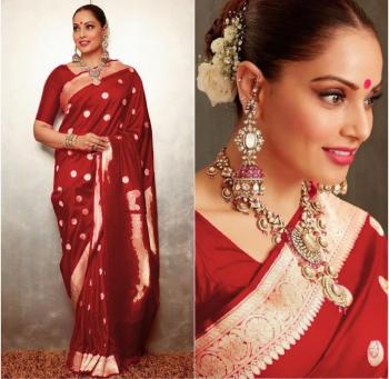 Bipasha Soft Banarasi Silk Saree wholesaler