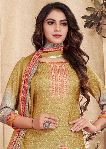 Bipson 1029 Series nargis Pashmina Woollen Salwar Kameez