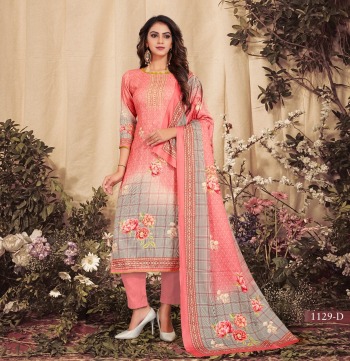 Bipson 1029 Series nargis Pashmina Woollen Salwar Kameez