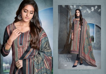 Bipson Chul Buli Pashmina Winter Woollen Suits wholesaler