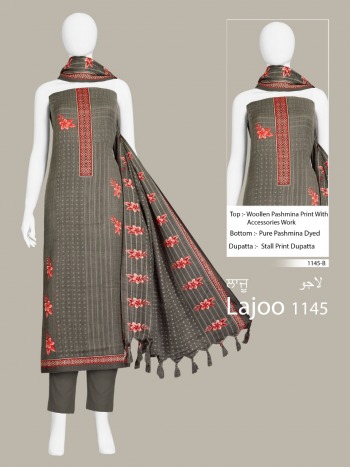 Bipson Laajo 1145 Pashmina Winter Salwar Kameez wholesaler