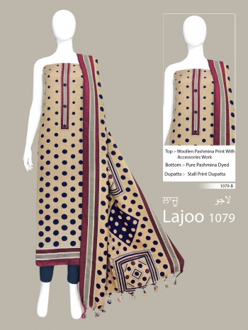 Bipson Lajoo 1079 Pashmina WInter Woolen Salwar Kameez