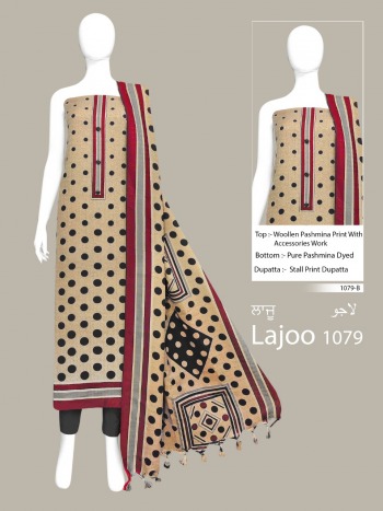 Bipson Lajoo 1079 Pashmina WInter Woolen Salwar Kameez