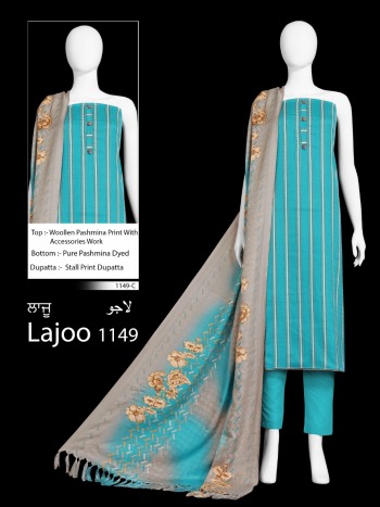 Bipson Lajoo 1149 Series Pashmina Salwar Kameez