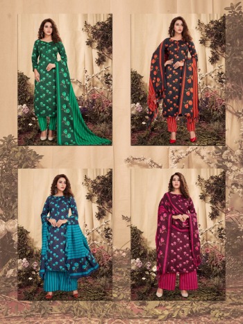 Bipson Preet 1165 Pashmina Winter Woollen Salwar kameez