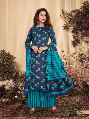 Bipson Preet 1165 Pashmina Winter Woollen Salwar kameez