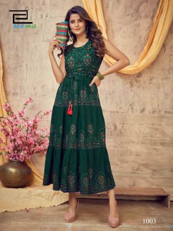 Blue Hill Poker Rayon Long Gown wholesale Price