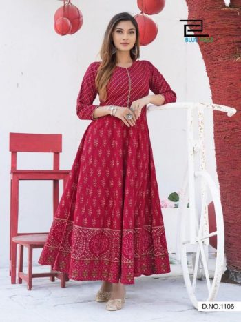 Blue Hill Walkway vol 11 Long Party wear kurtis wholesaler