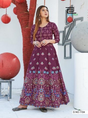 Blue Hill Walkway vol 11 Long Party wear kurtis wholesaler