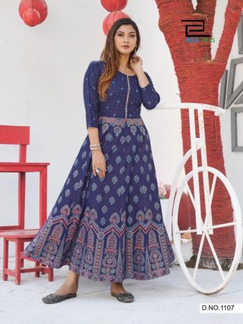 Blue Hill Walkway vol 11 Long Party wear kurtis wholesaler