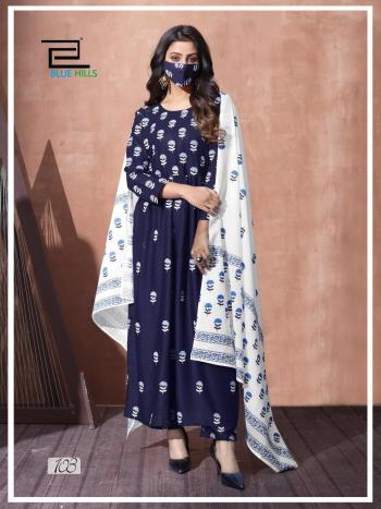 Blue-Hills-Capture-vol-1-rayon-kurtis-with-Dupatta-catalog-8