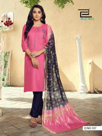 Blue Hills Queen vol 1 kurtis with pant and Dupatta catalog