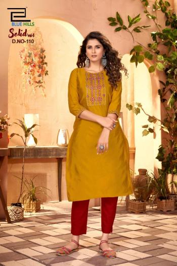 Blue-Hills-Solid-vol-5-Cotton-kurtis-with-pant-catalog-9