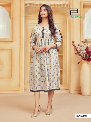 Blue Hills Velly vol 1 Rayon kurtis wholesaler