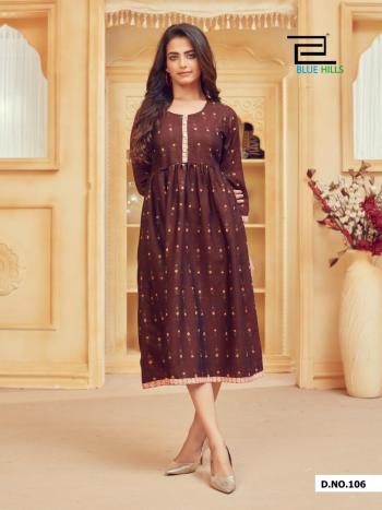 Blue Hills Velly vol 1 Rayon kurtis wholesaler