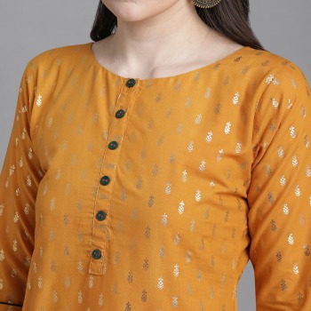 Casual Diaries Cotton kurtis with palazzo and dupatta