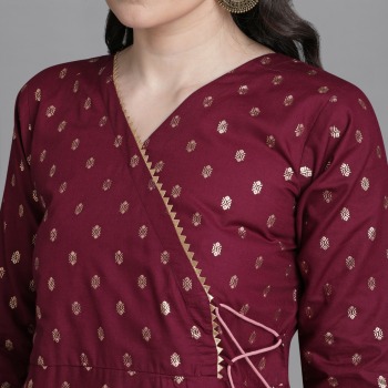 Casual Diaries Cotton kurtis with palazzo and dupatta