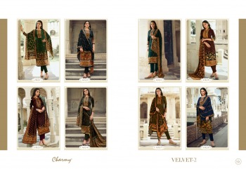 Charmy Velvet vol 2 Digital Print Salwar Kameez wholesaler