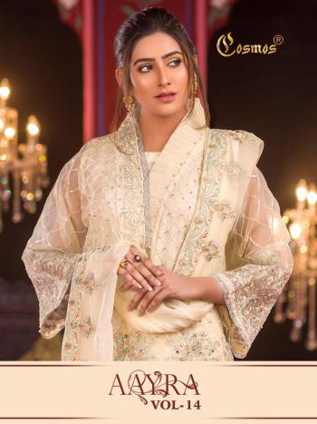 Cosmos Aayra vol 14 Georgette Pakistani Suits wholesaler