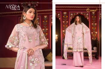 Cosmos Aayra vol 14 Georgette Pakistani Suits wholesaler