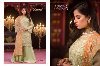 Cosmos Aayra vol 14 Georgette Pakistani Suits wholesaler