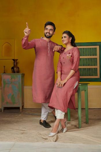 Cotton Hand work Couple Kurtis, Kurta and Pant 2021 new Concept