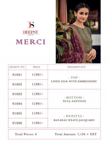 Deepsy Mercy linen Silk Salwar Kameez wholesaler