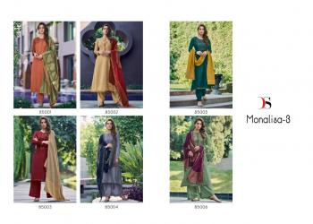 Deepsy Monalisa vol 3 Nahya Silk Suits catalog