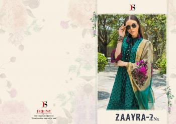 Deepsy Zaayra 2 Nx Cotton pakistani Suits wholesaler