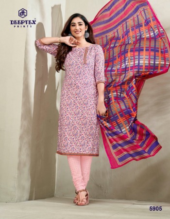 Deeptex Miss India vol 59 Cotton Dress material catalog wholesaler