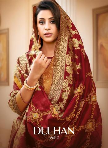 Dulhan vol 2 Modal Silk Banarasi Jacquard Dress material