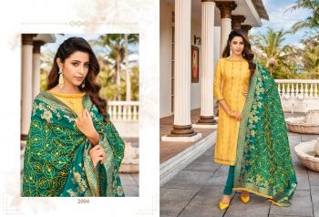 Dulhan vol 2 Modal Silk Banarasi Jacquard Dress material