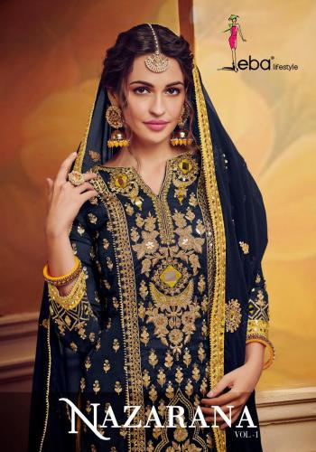 Eba Lifestyle nazrana vol 1 Wedding Salwar Kameez Wholesaler