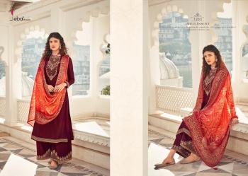 Eba Lifestyle Rang Bandhej Chinon Salwar Kameez wholesaler