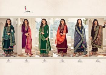 Eba Lifestyle Rang Bandhej Chinon Salwar Kameez wholesaler