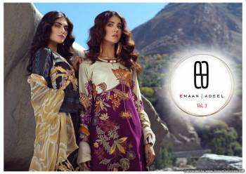 Emaan Adeel vol 3 Lawn Pakistani Dress material