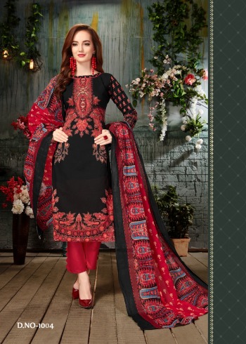 Fariyas Aaghaaz vol 1 Lawn Cotton Dress Material catalog