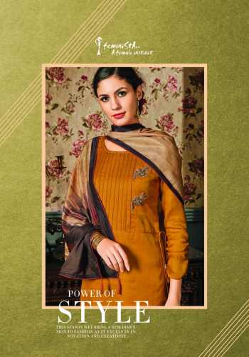 Feminista Vogue kurtis with palazzo and Dupatta