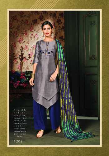 Feminista Vogue kurtis with palazzo and Dupatta